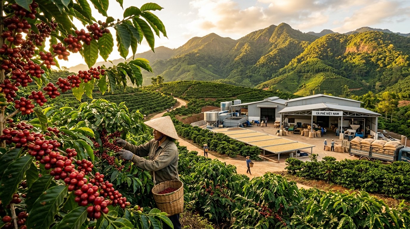 Vietnam Coffee Export Guide: Source Green & Roasted Coffee Beans