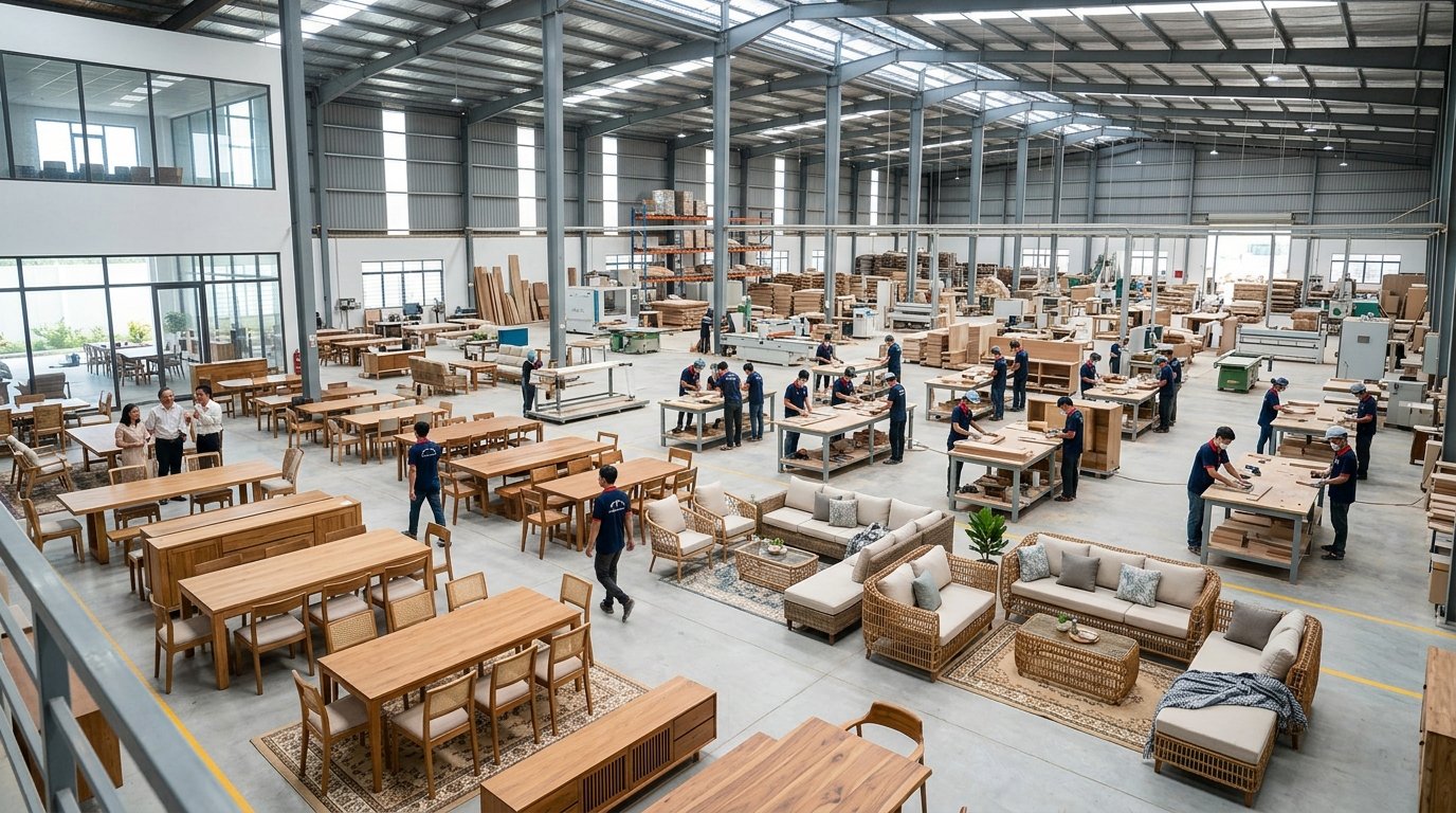 Vietnam Furniture Market 2026: Export Statistics, Trends & Opportunities