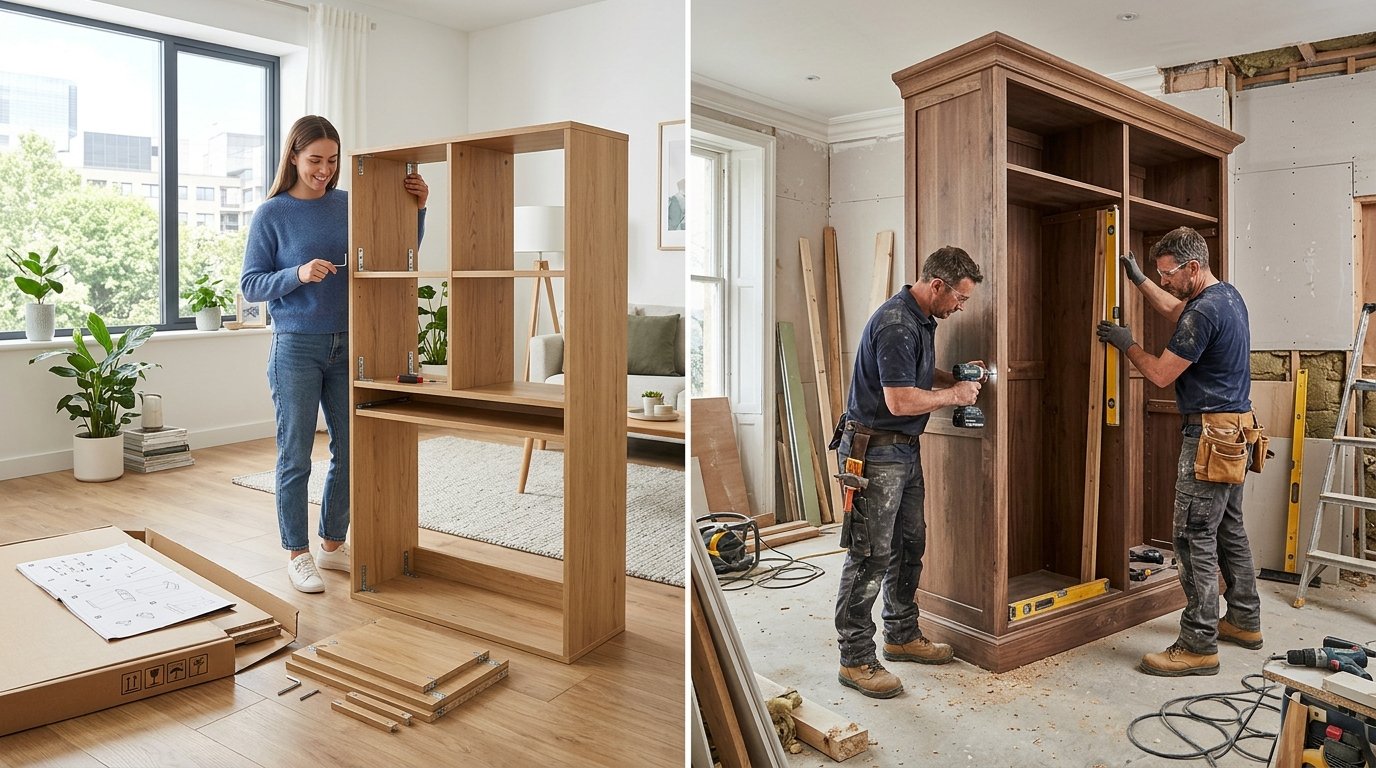 Knockdown vs Built-in Furniture: Which is Right for Your Business?