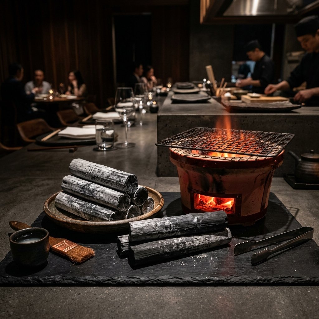 Premium Binchotan White Charcoal - Smokeless & Long-Burning