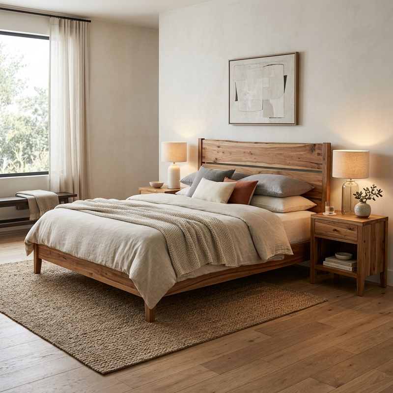 Solid Wood Bedroom Suite