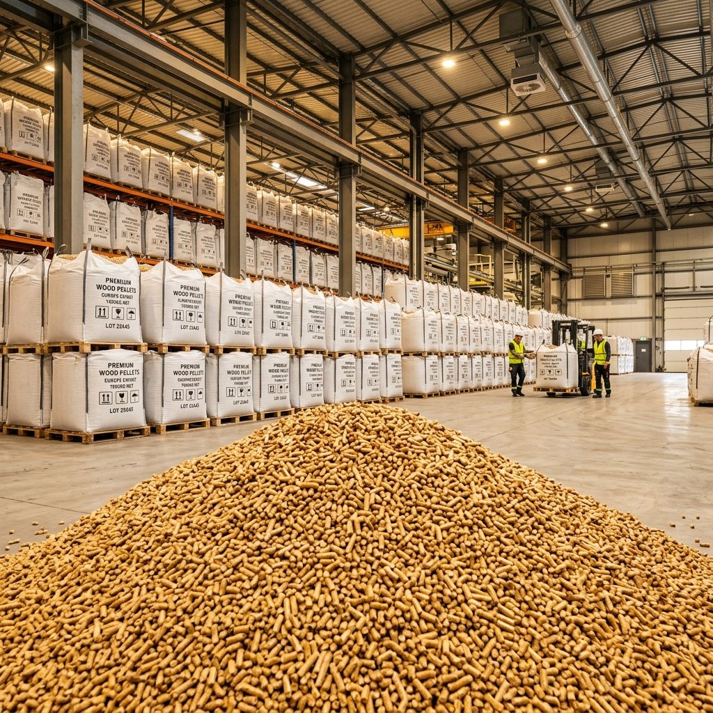 Premium Biomass Wood Pellets - High Calorific Value